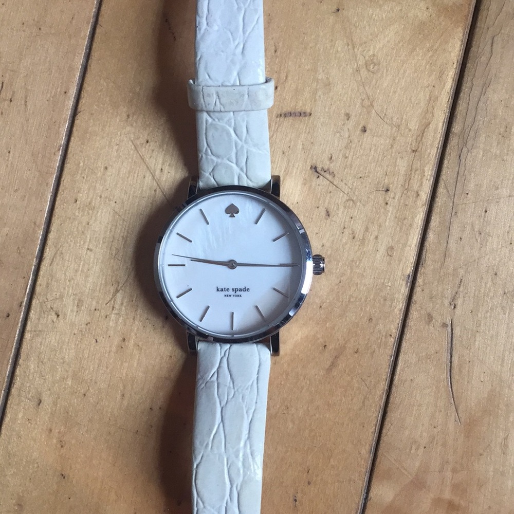 White Kate Spade watch